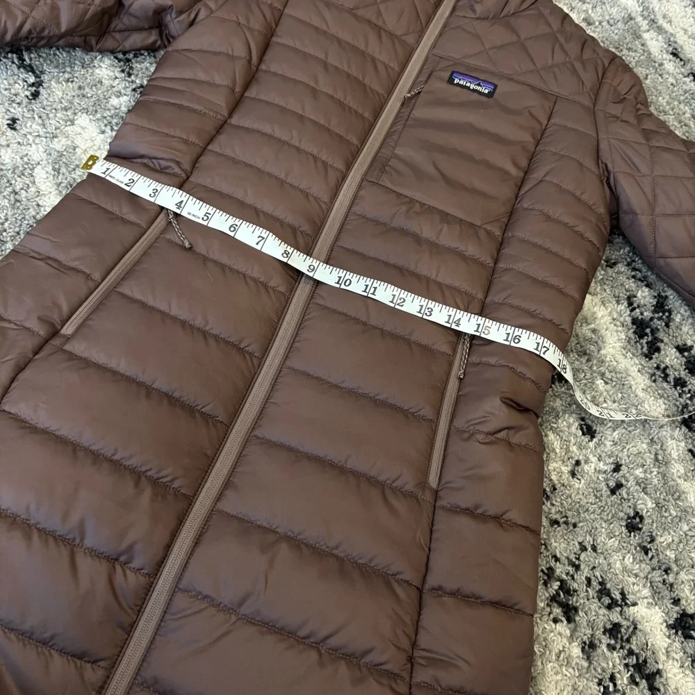 Patagonia Women's Radalie Parka Dusky Brown Size Small New Puffer Coat Jacket - Picture 12 of 16